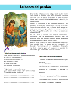 La banca del perdón