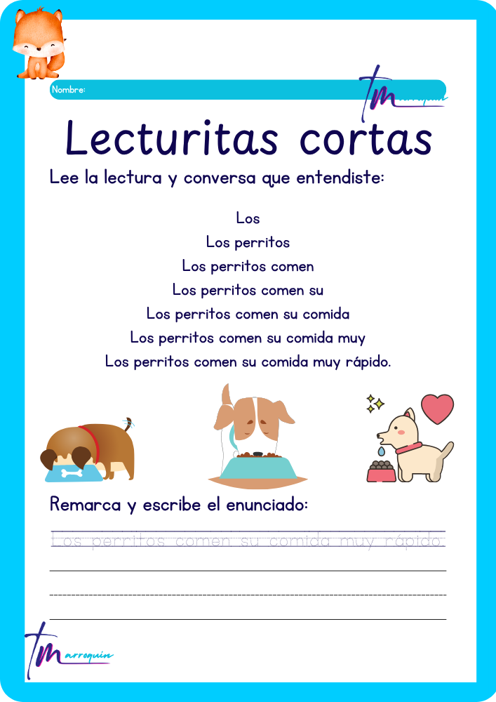 Lecturitas cortas 1