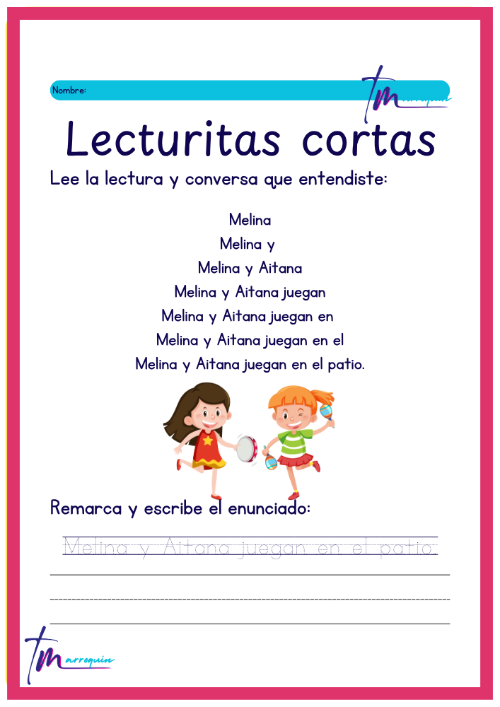 Lecturitas cortas 1