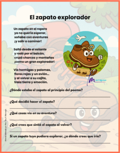 El zapato explorador