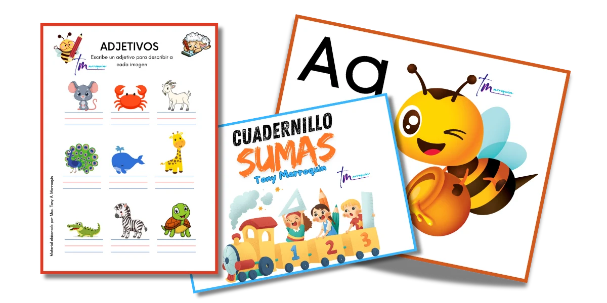 Ejemplo de materiales educativos para docentes en Maestros Mágicos