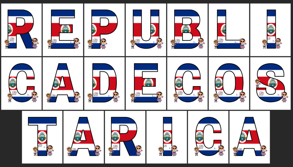 banderin republica cr