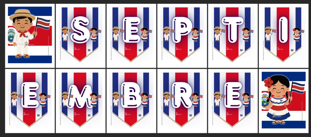 banderin septiembre cr