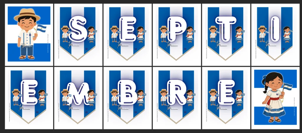 banderín septiembre nc