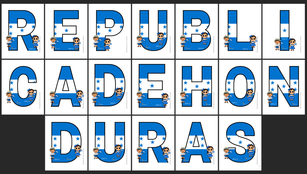 banner república de honduras