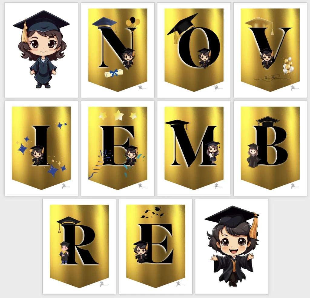 banderín noviembre