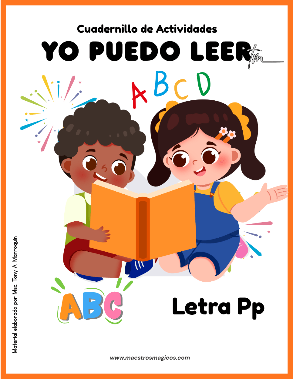 Cuadernillo de 13 páginas para aprender y leer con la letra P