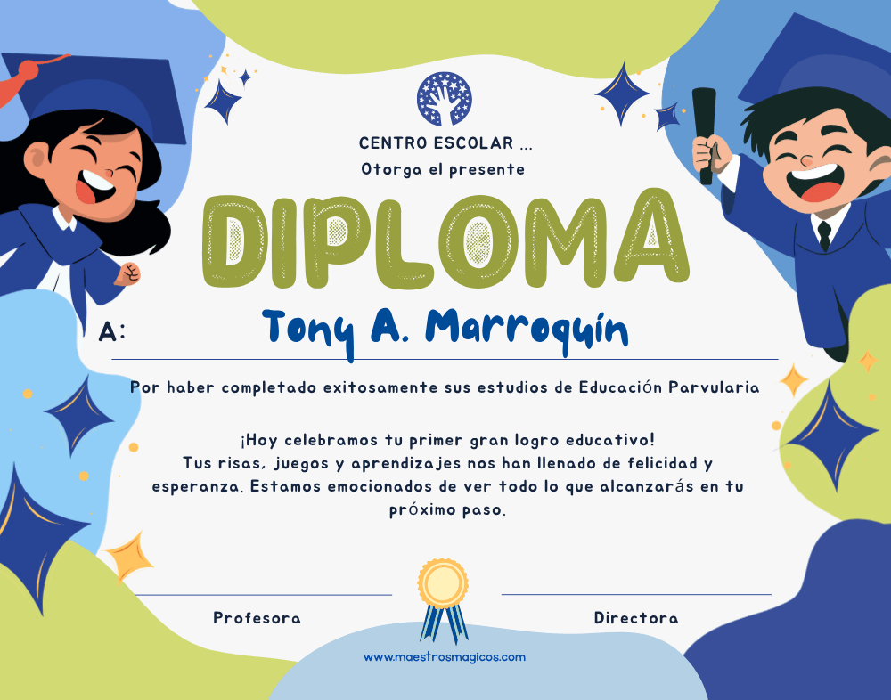 Diploma 27 Parvularia