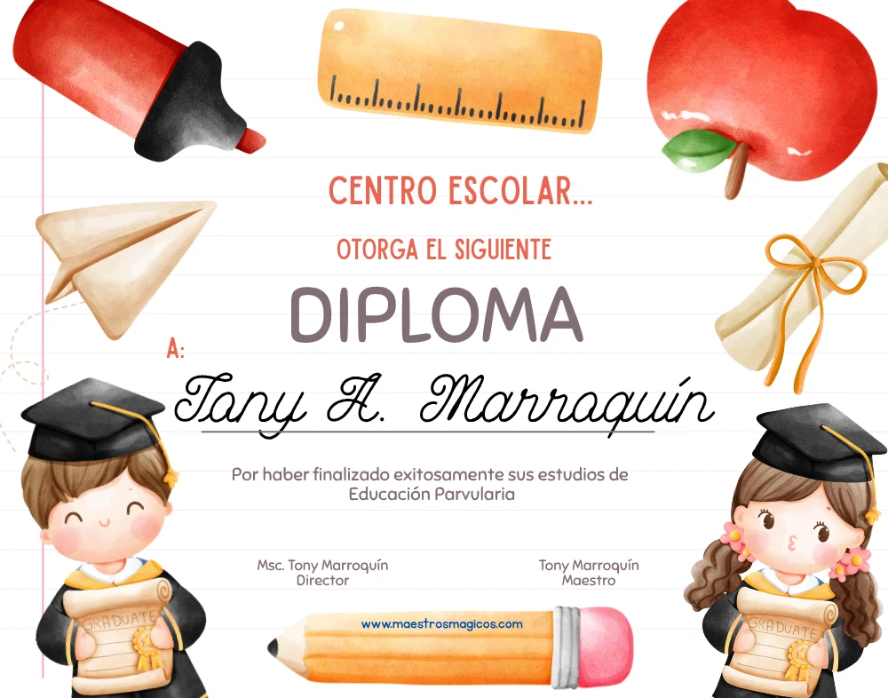 diploma 28 parvularia