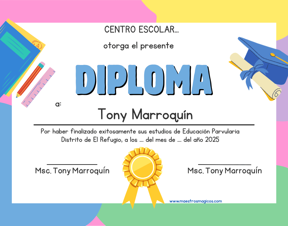 Diploma 29 Parvularia