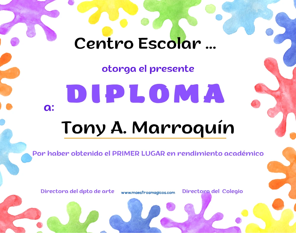 Diploma 30 Parvularia