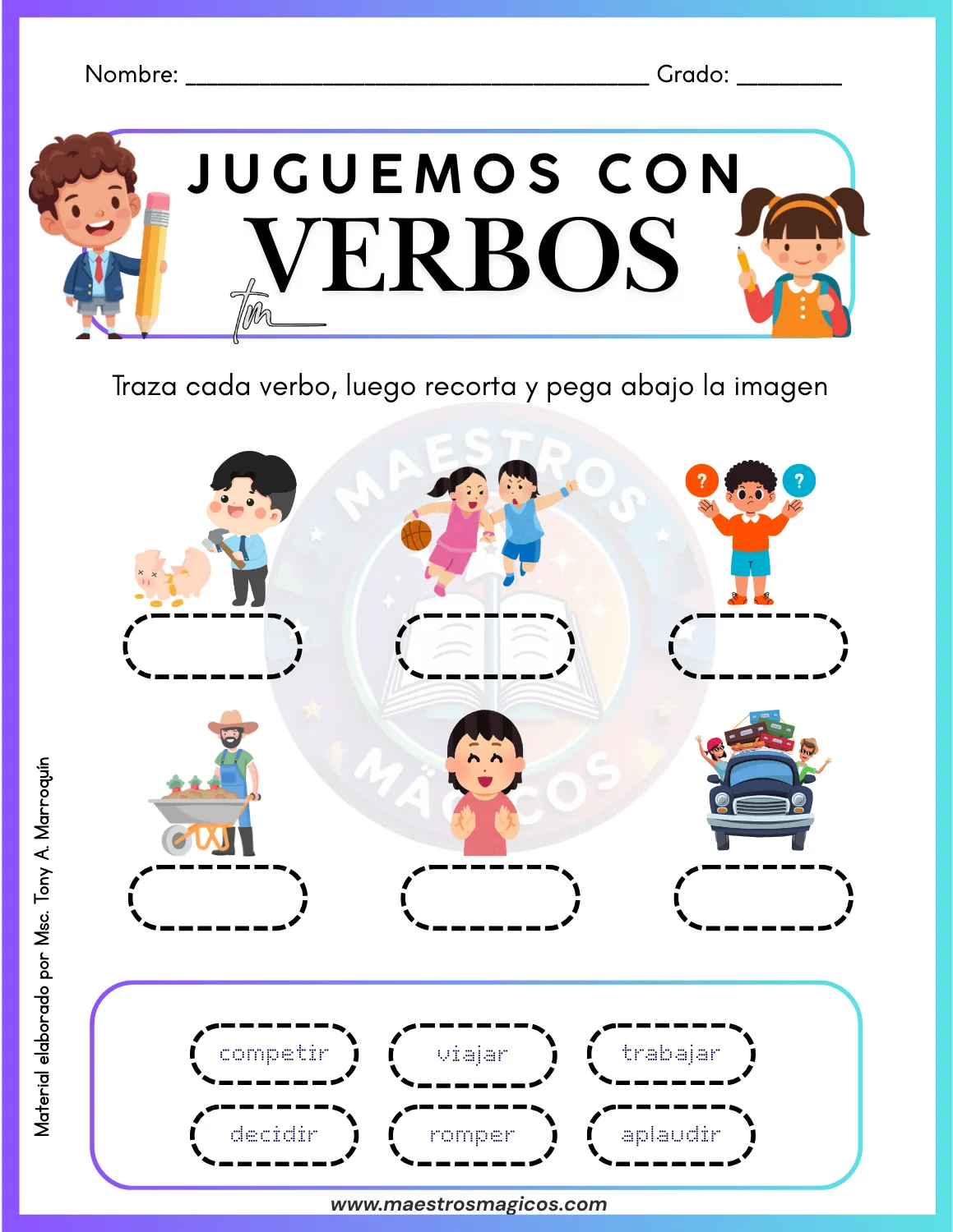 Página 5 – Verbos en diferentes contextos
