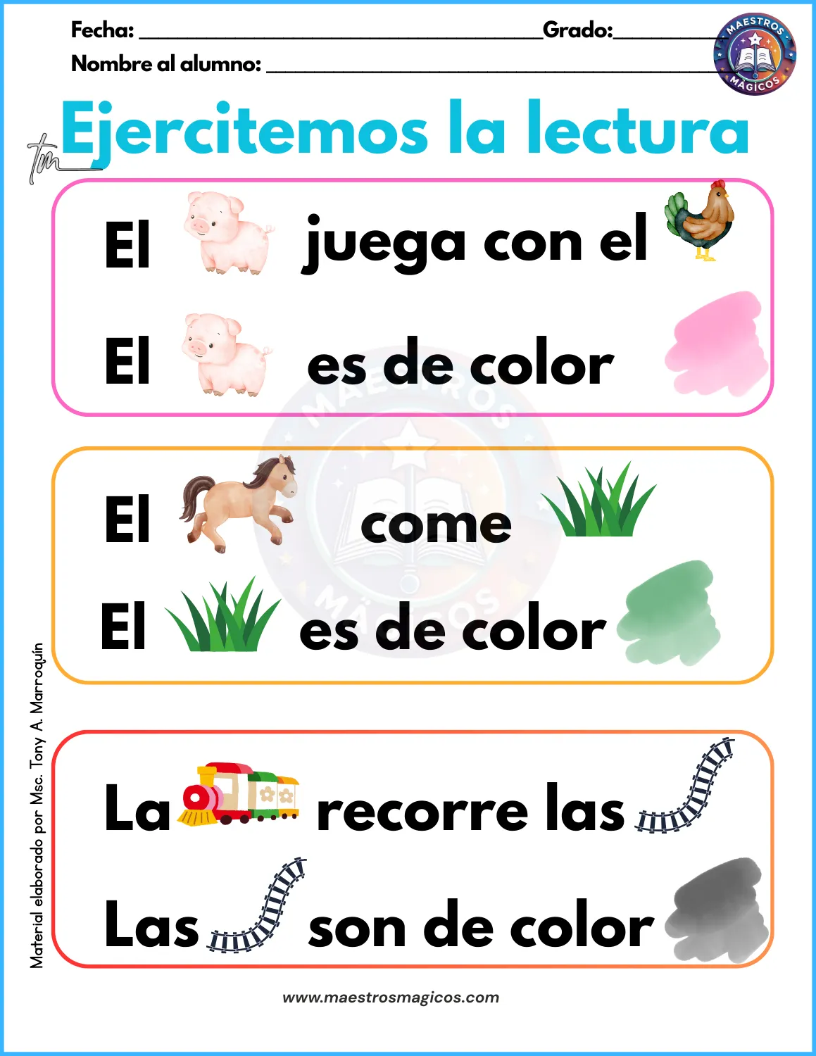 Lectura 4 con pictogramas