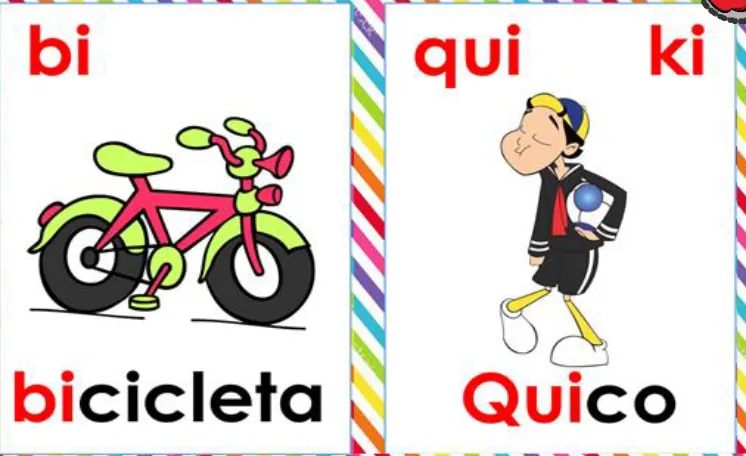 Lotería de sílabas - indicaciones finales