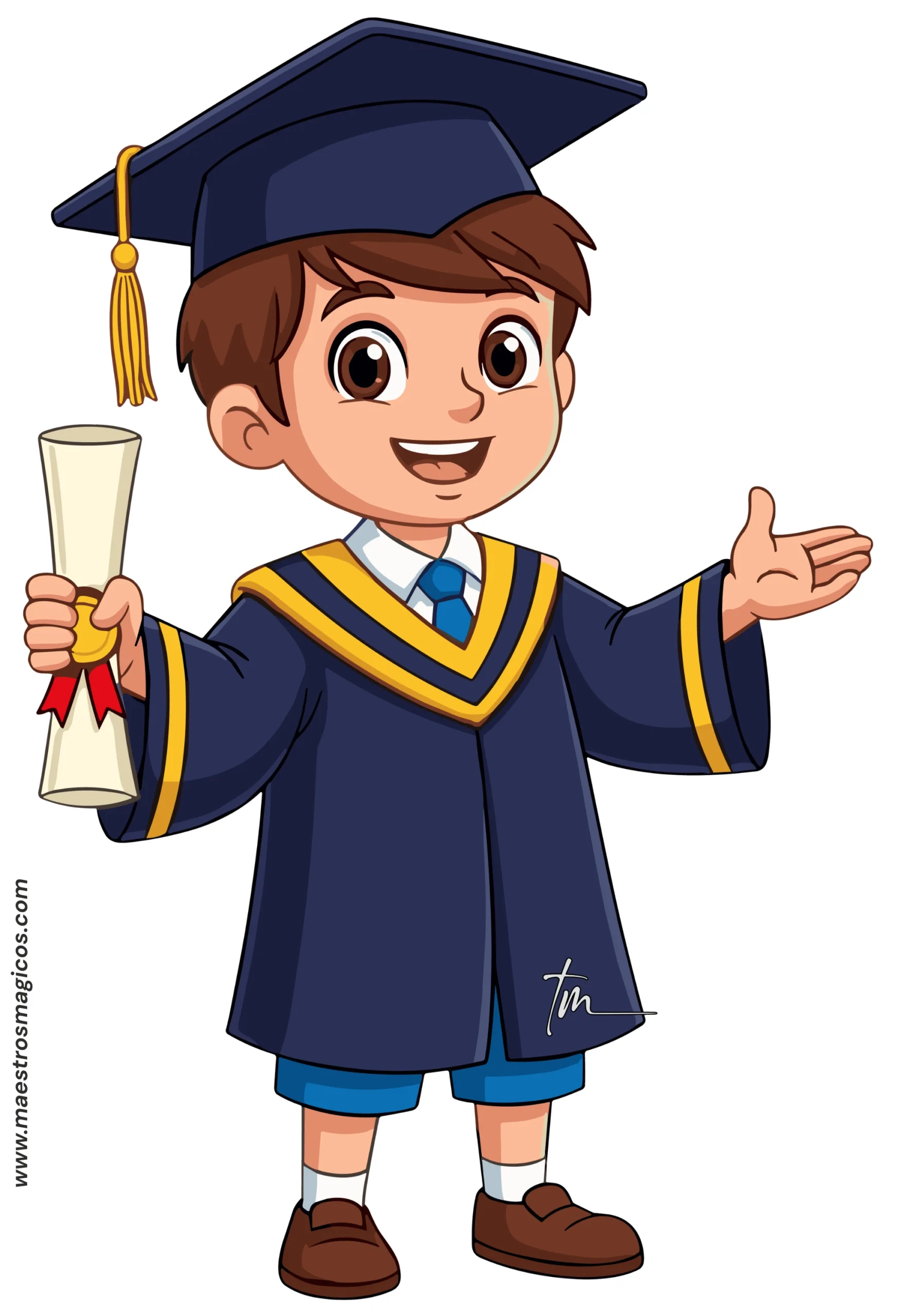 Kid para graduación 16 — recurso imprimible