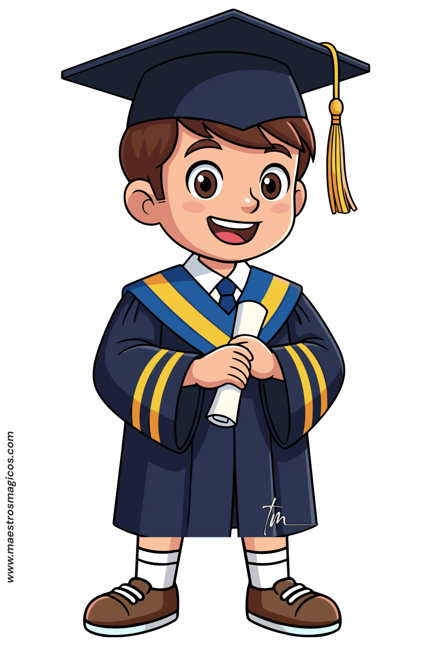 Kid para graduación 18 — decoración imprimible