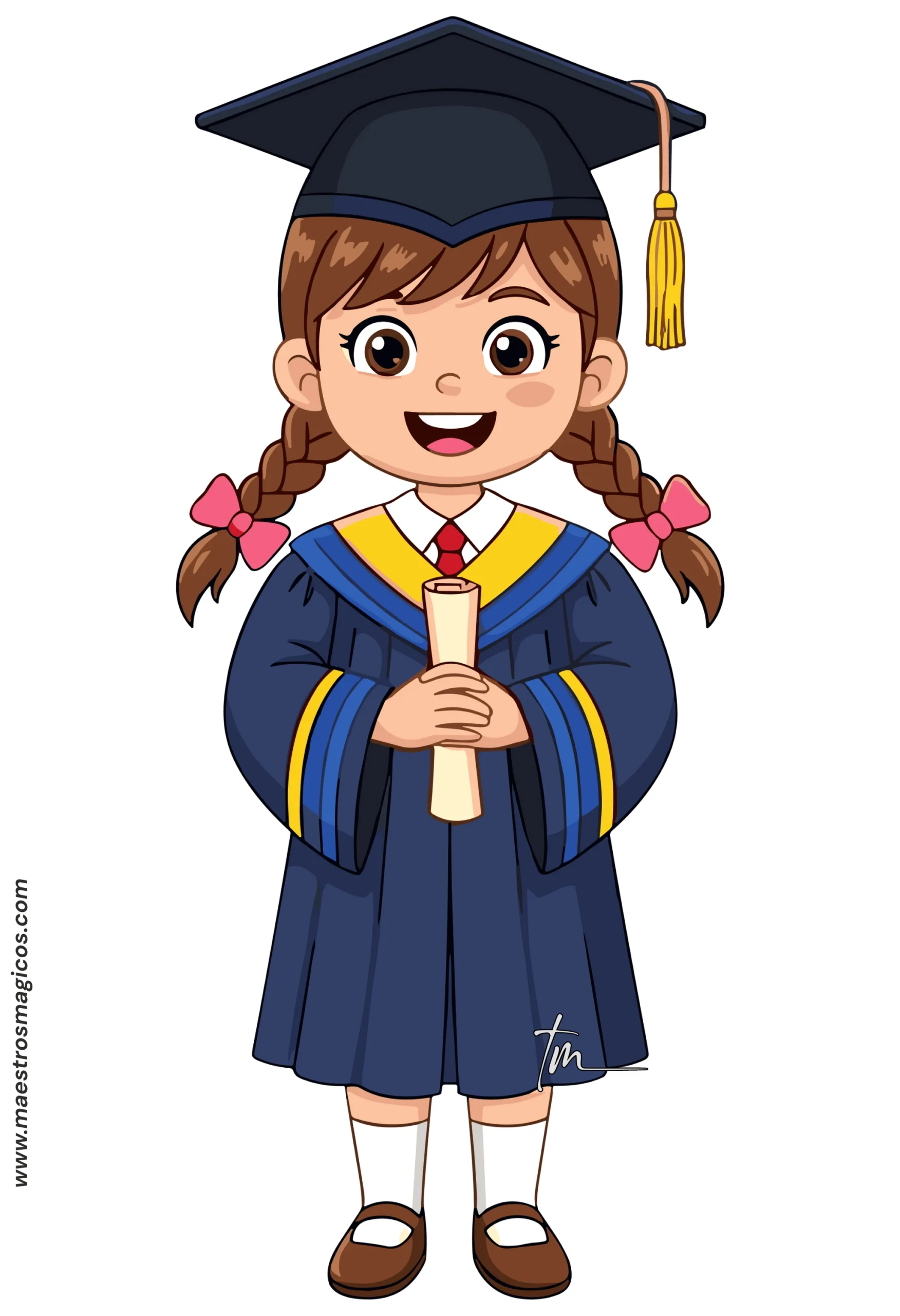 Kid para graduación 27 — lámina infantil