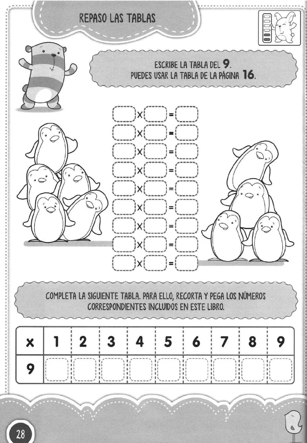 Página 1 – Cuadernillo de multiplicar y dividir