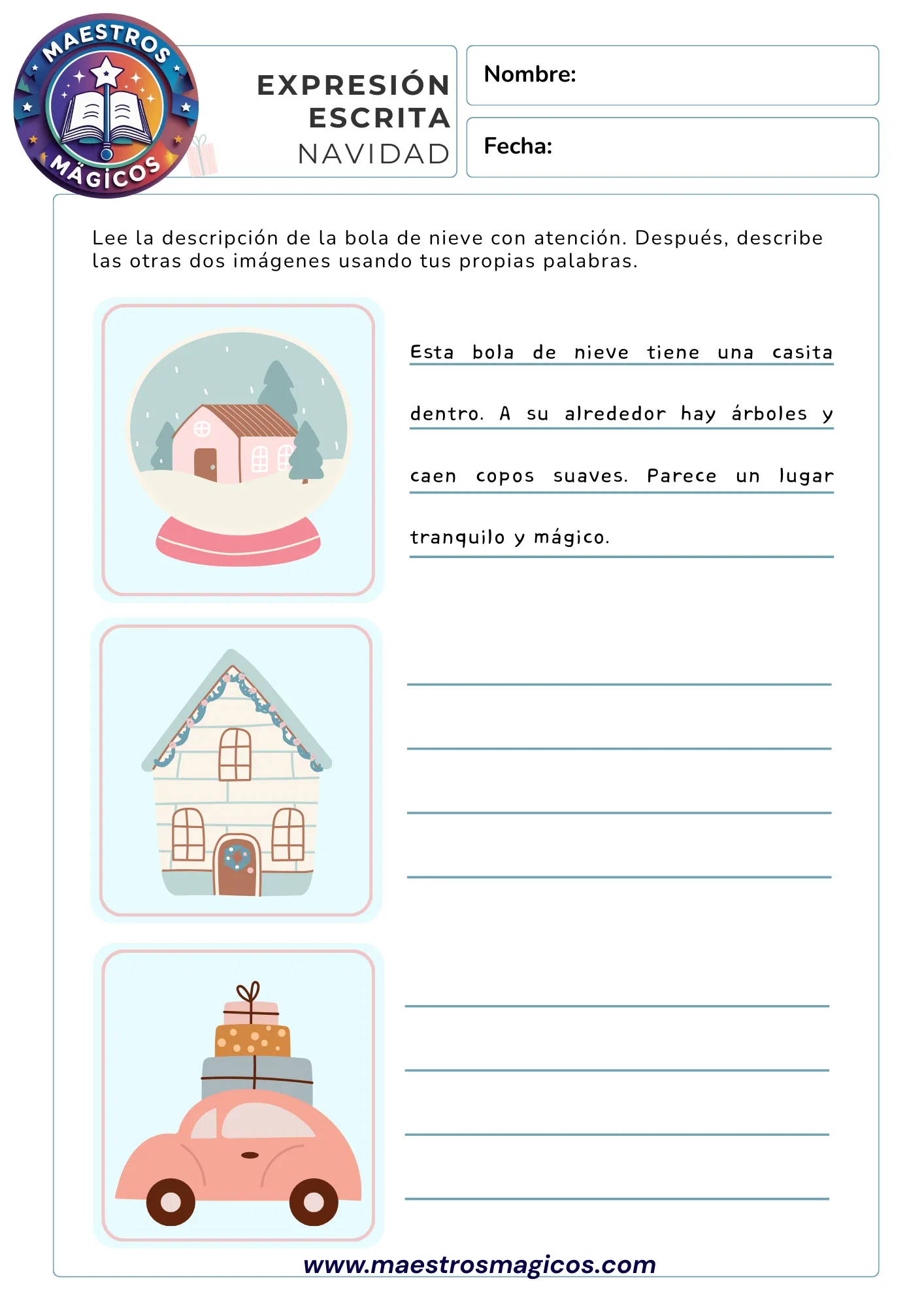 Lectura Navidad en familia