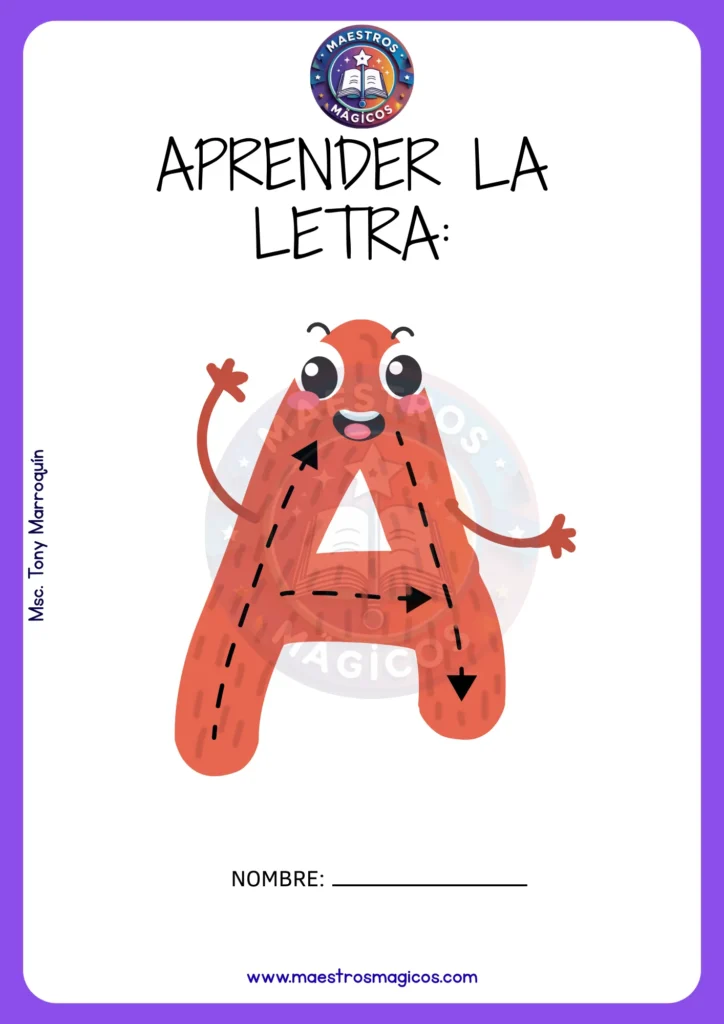 cuadernillo de la vocal a tm1