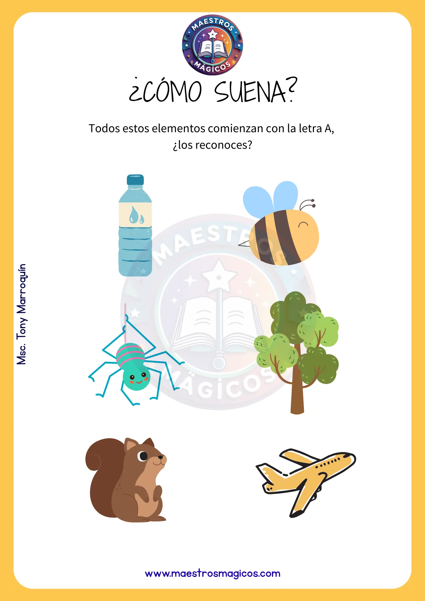 Discriminación auditiva vocal A