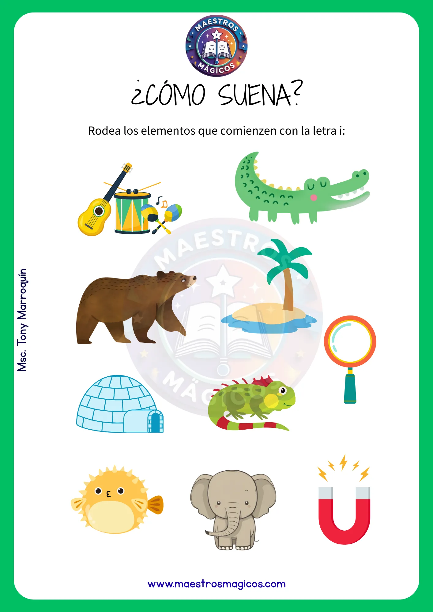 Objetos con I iglú imán