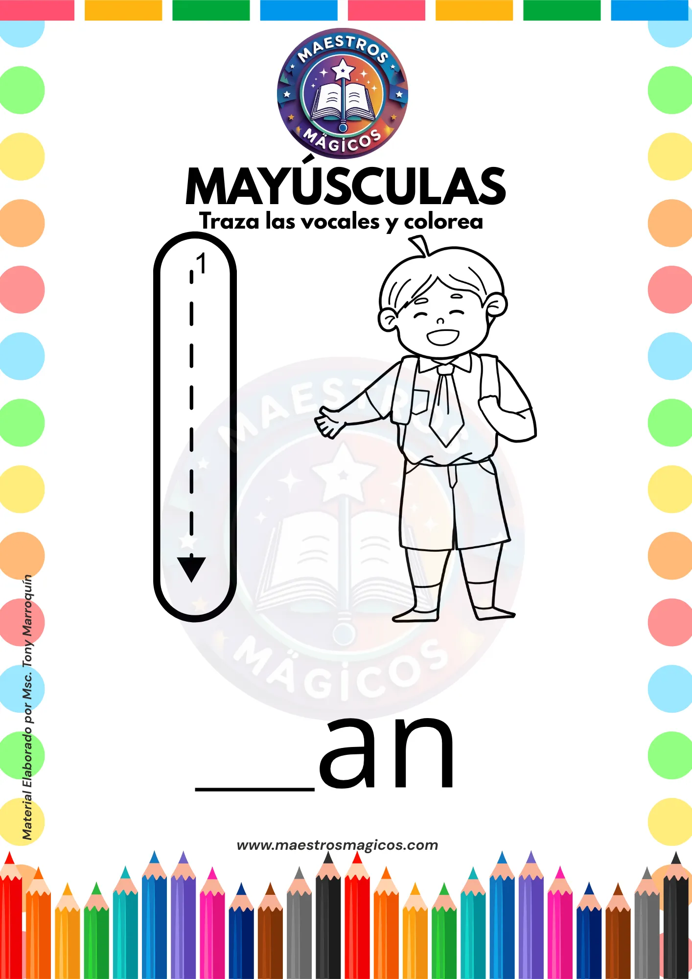 Ficha vocal E de Elefante