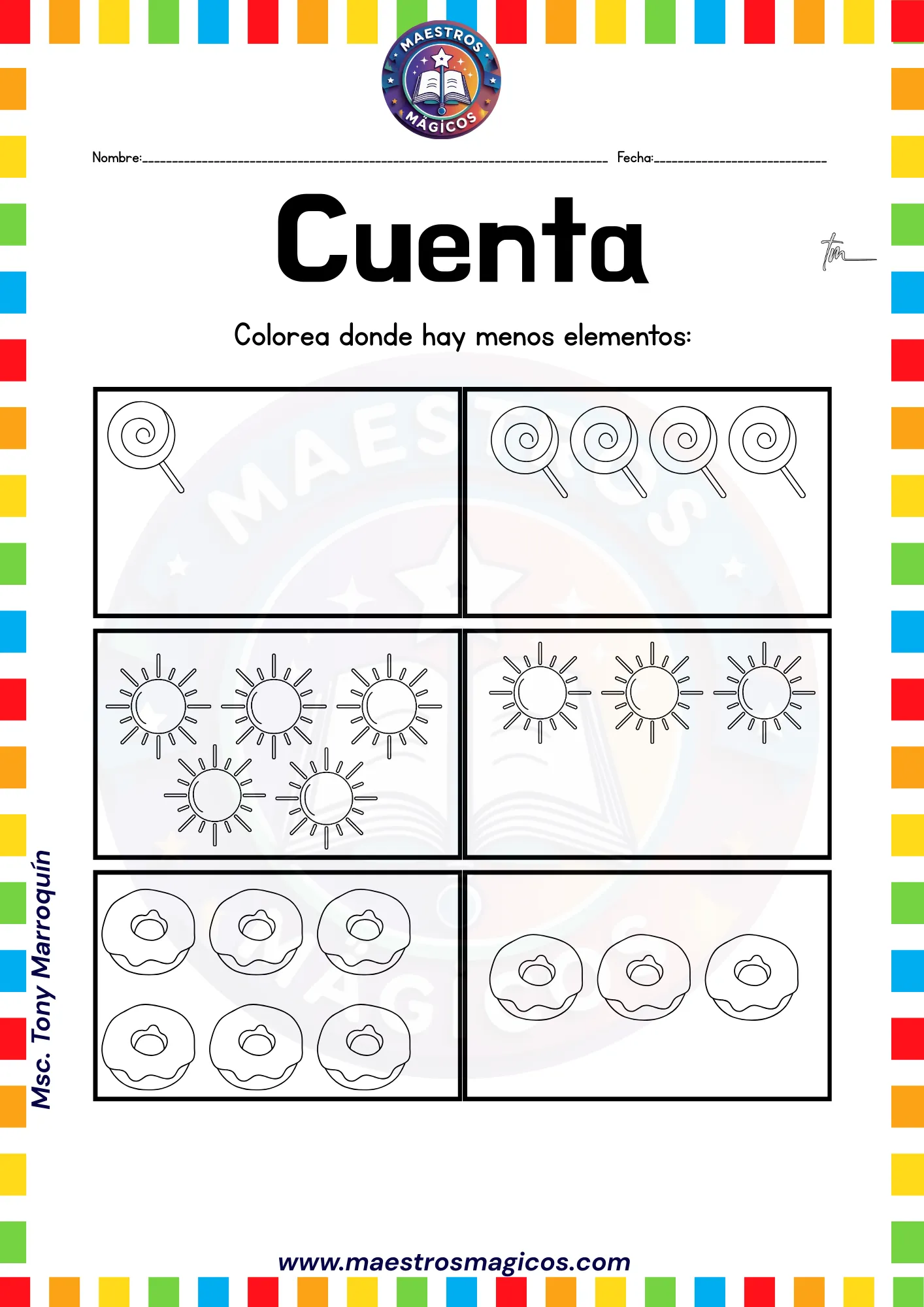 Ficha número 1 repetición