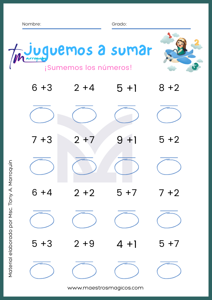 Juguemos a sumar 2 portada interior