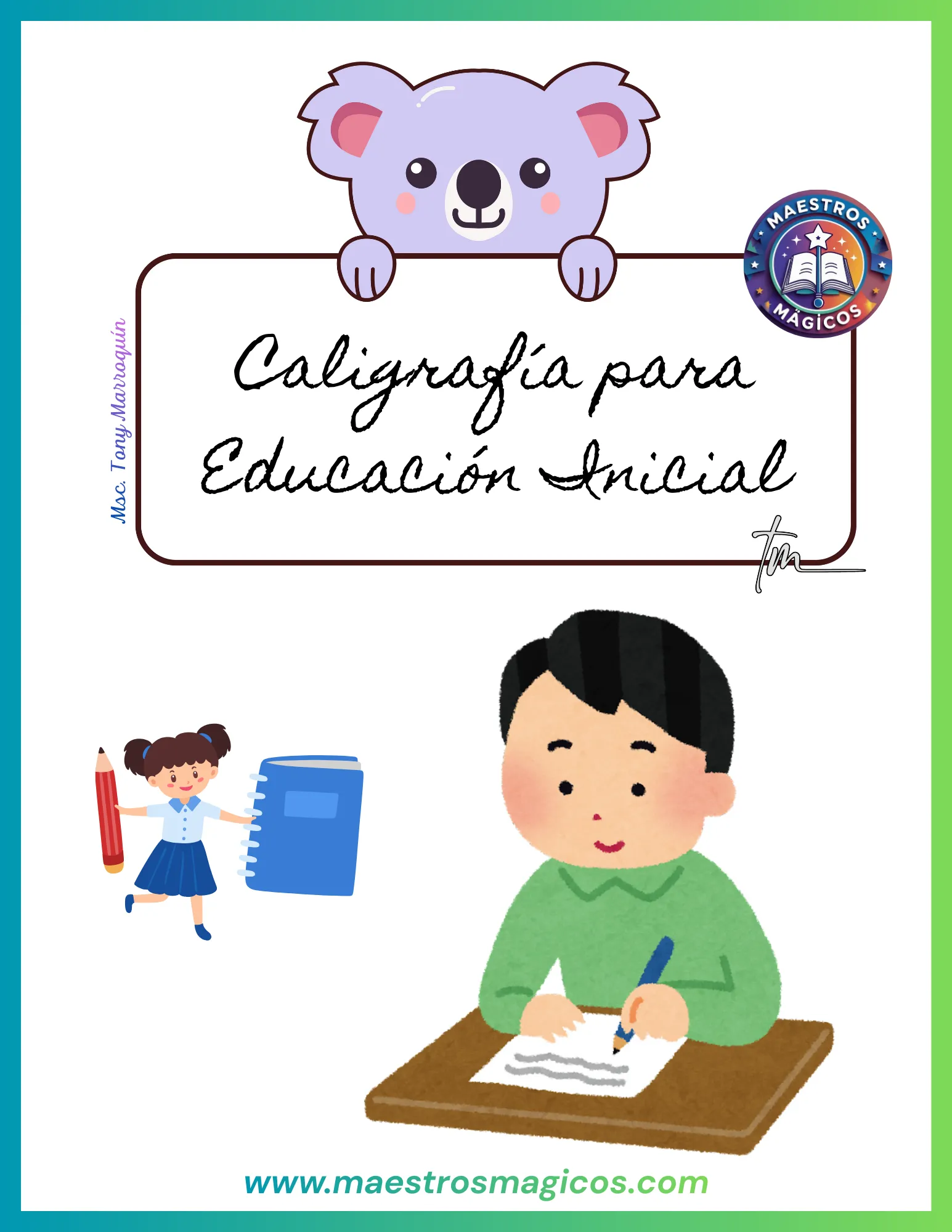 Mis primeros trazos portada PDF educación inicial