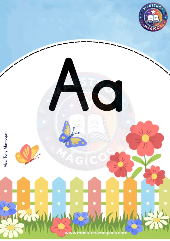 póster abecedario ilustrado 3tm1