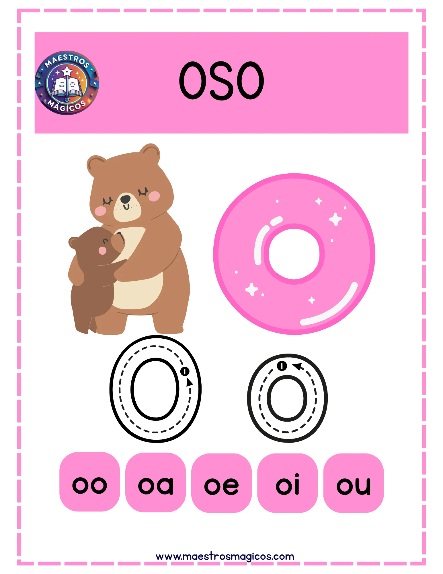 Poster vocal O combinaciones