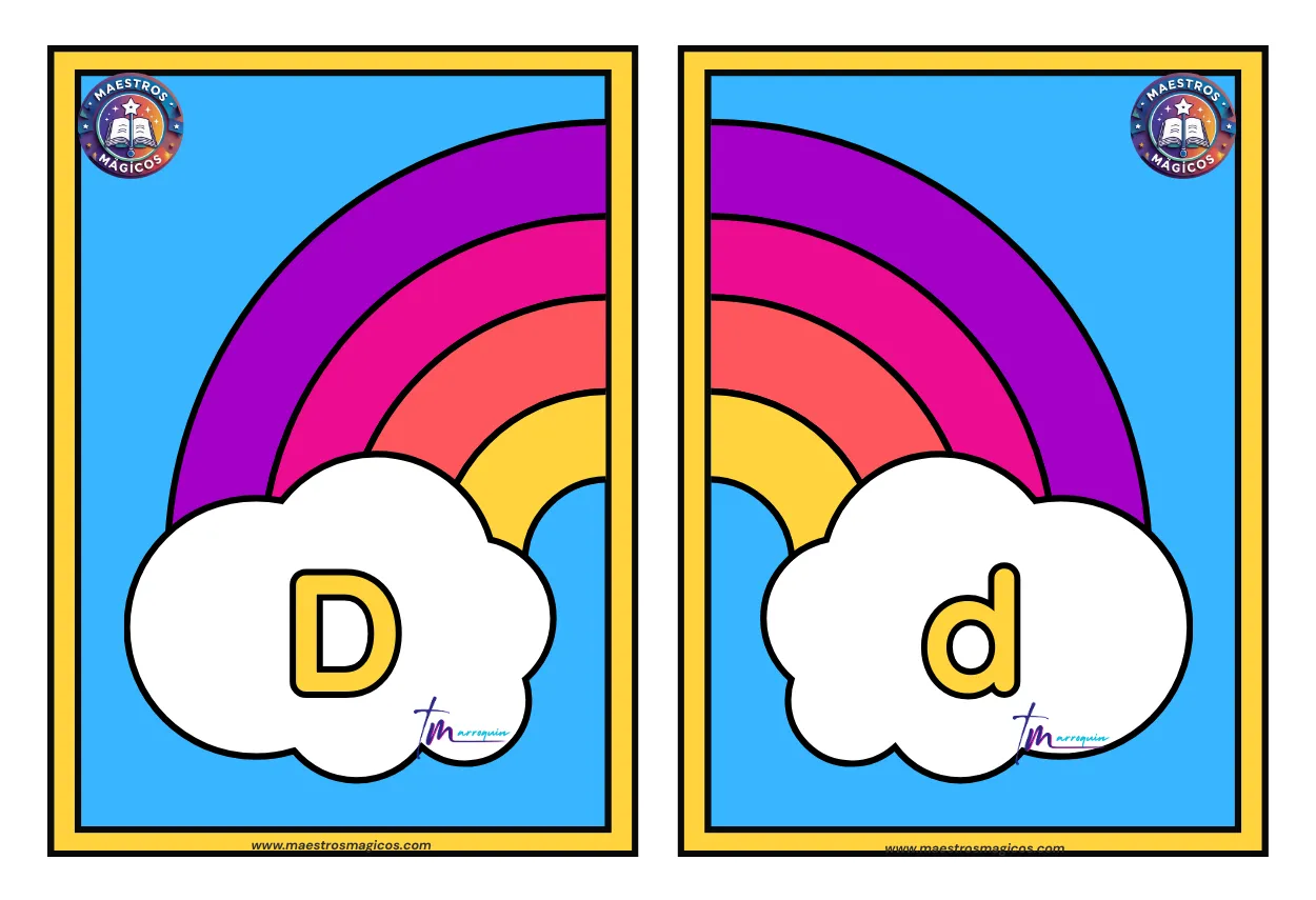 Rompecabezas mayúsculas y minúsculas página 4