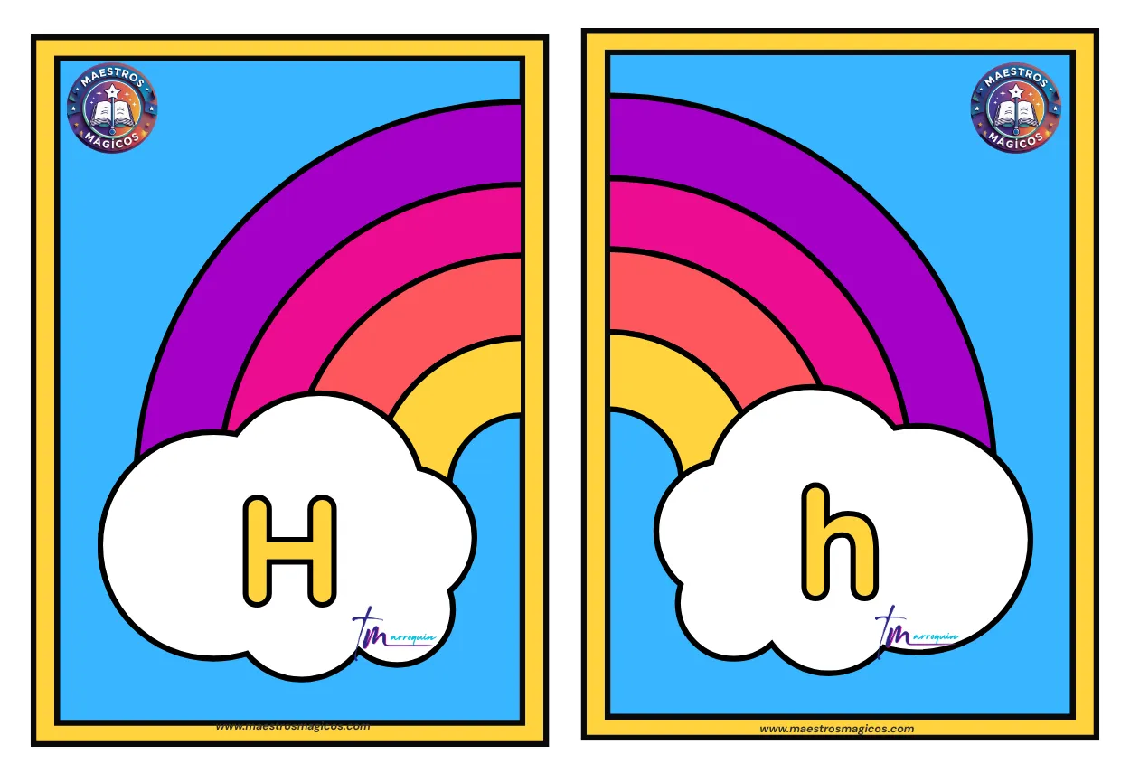 Rompecabezas mayúsculas y minúsculas detalle 2