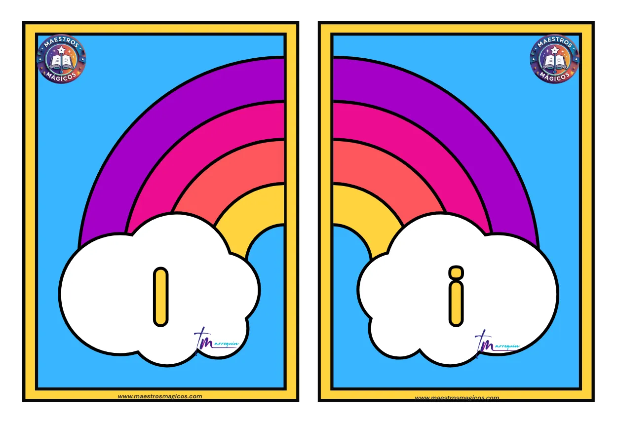 Rompecabezas mayúsculas y minúsculas detalle 3