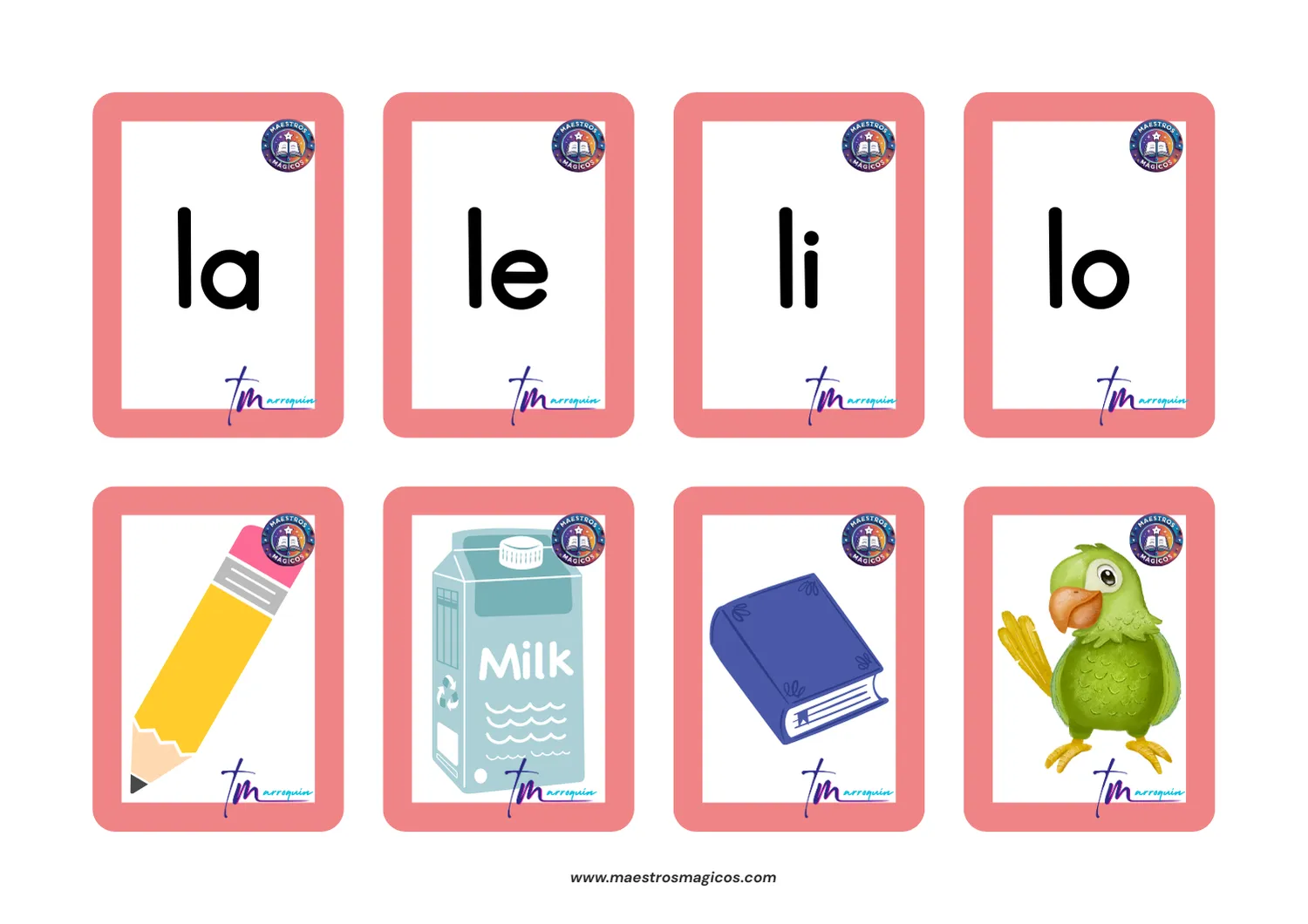 Tarjetas abecedario - página 10