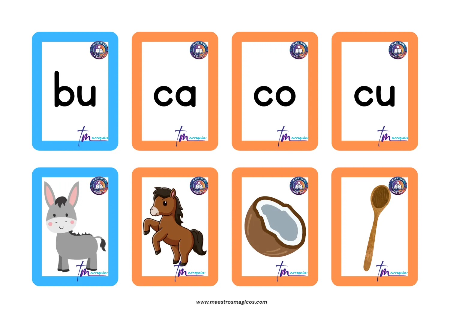 Tarjetas abecedario - página 2