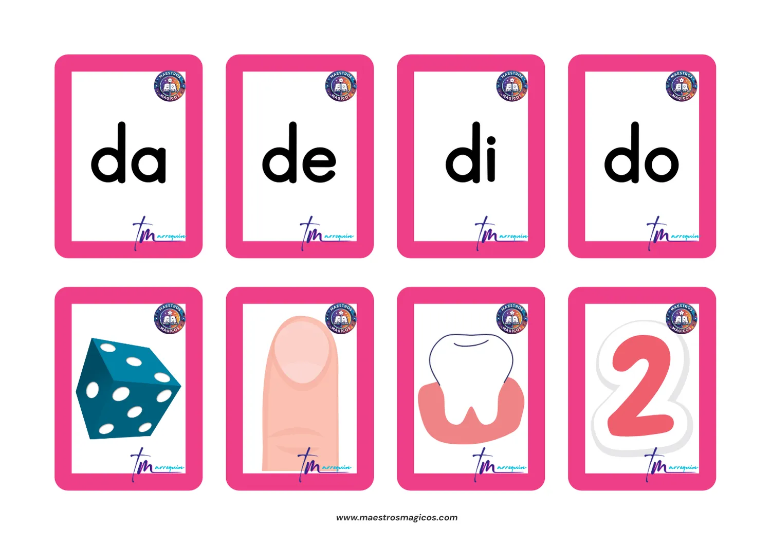 Tarjetas abecedario - página 3