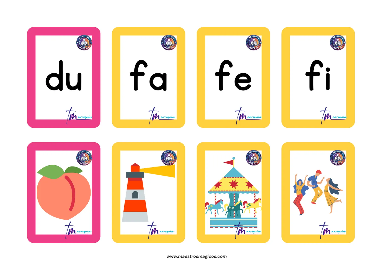 Tarjetas abecedario - página 4