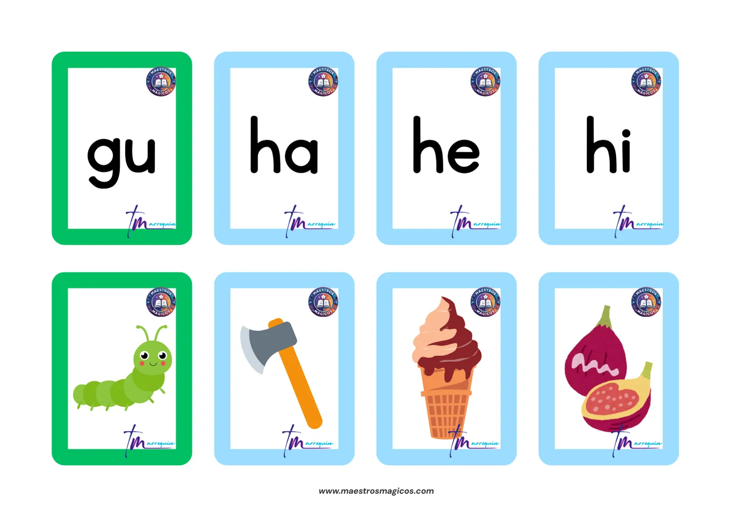 Tarjetas abecedario - página 6