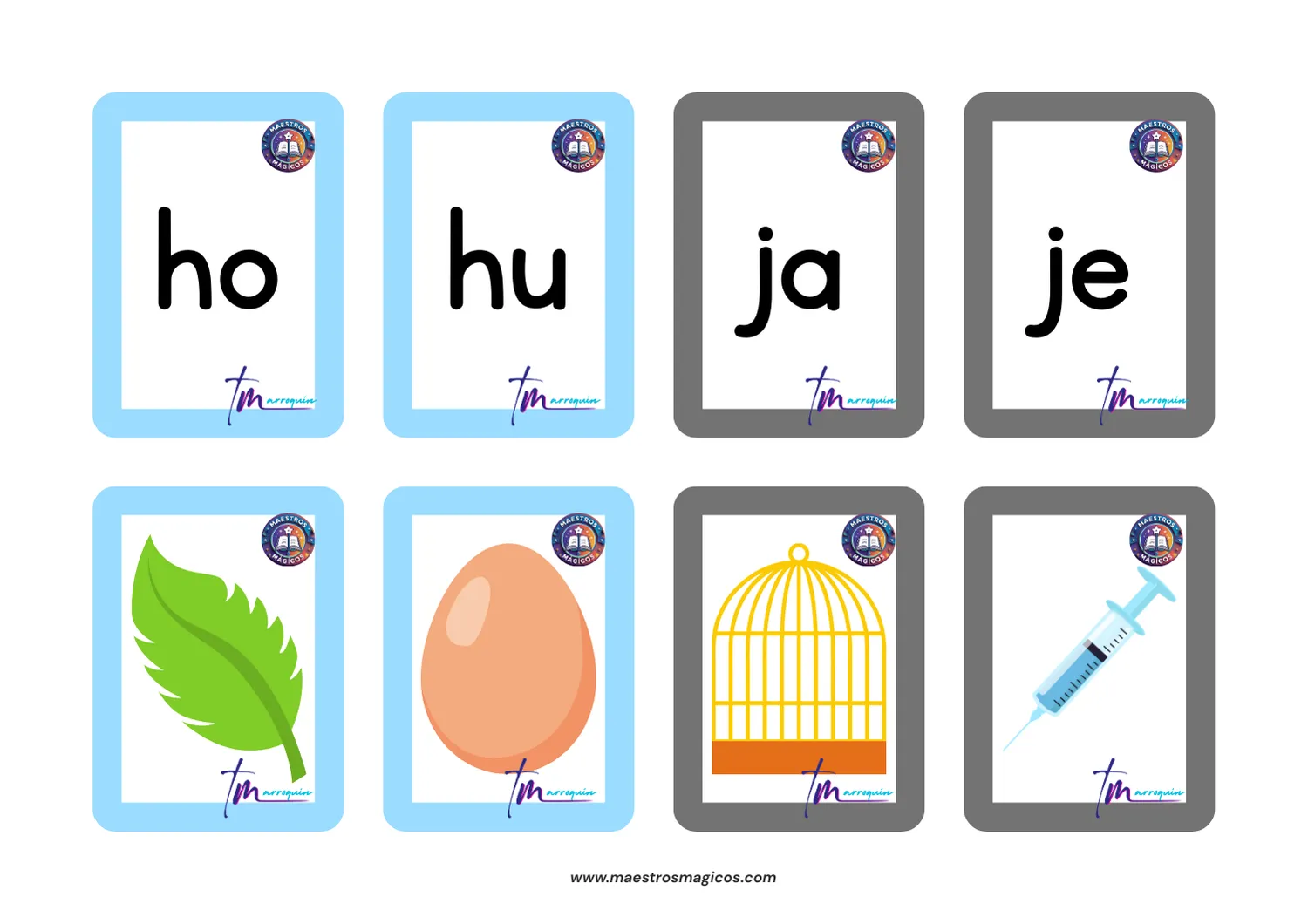 Tarjetas abecedario - página 7