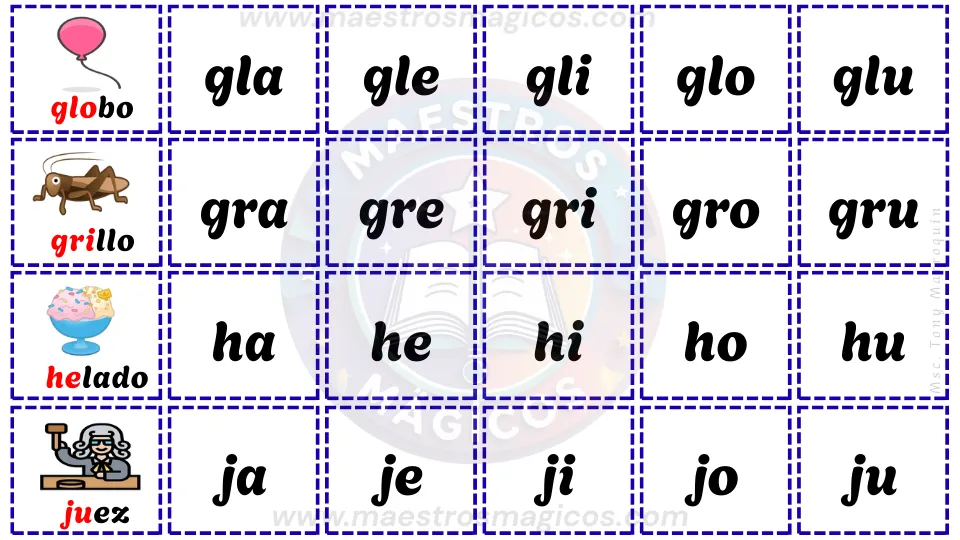 Mi silabario de preescolar 1 - página 5