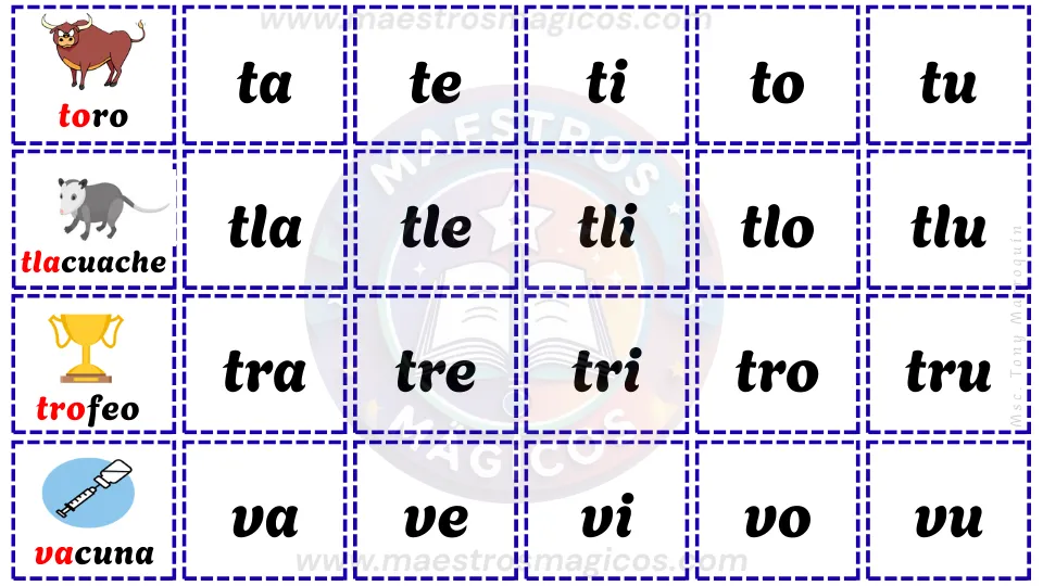 Mi silabario de preescolar 1 - página 9
