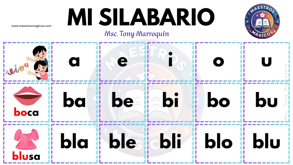 Mi silabario de preescolar 2 - portada