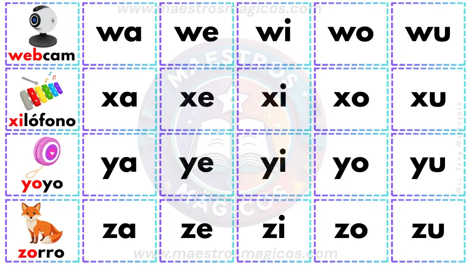 Mi silabario de preescolar 2 - página 10