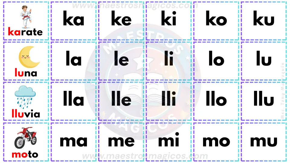 Mi silabario de preescolar 2 - página 6