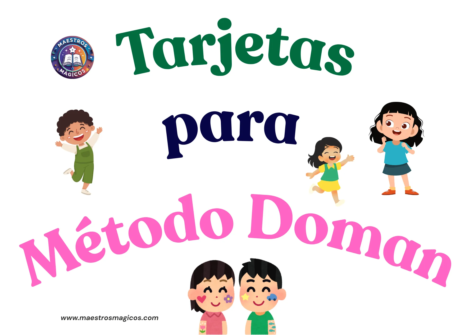 Tarjetas para método Doman en español