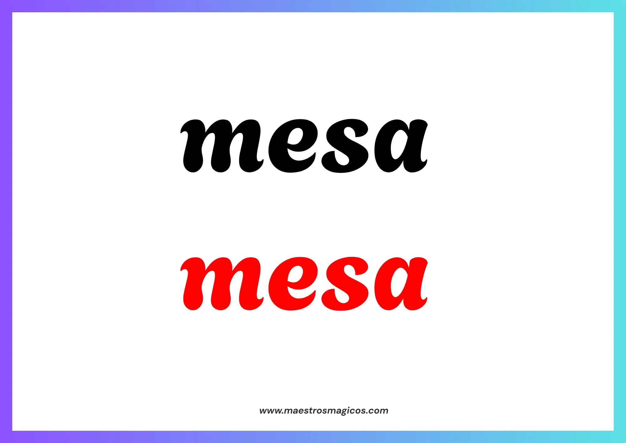 Tarjetas método Doman - vista 10