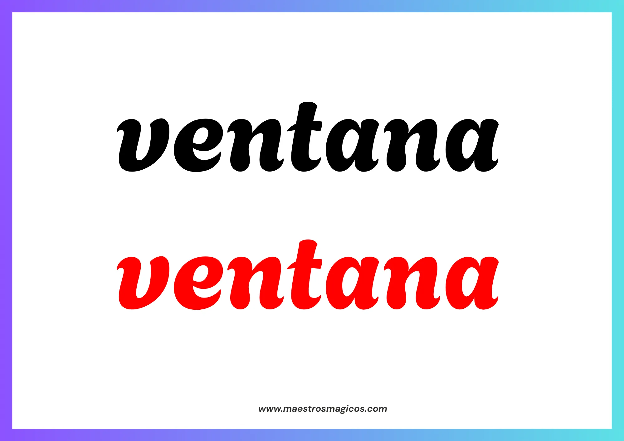 Tarjetas método Doman - vista 8