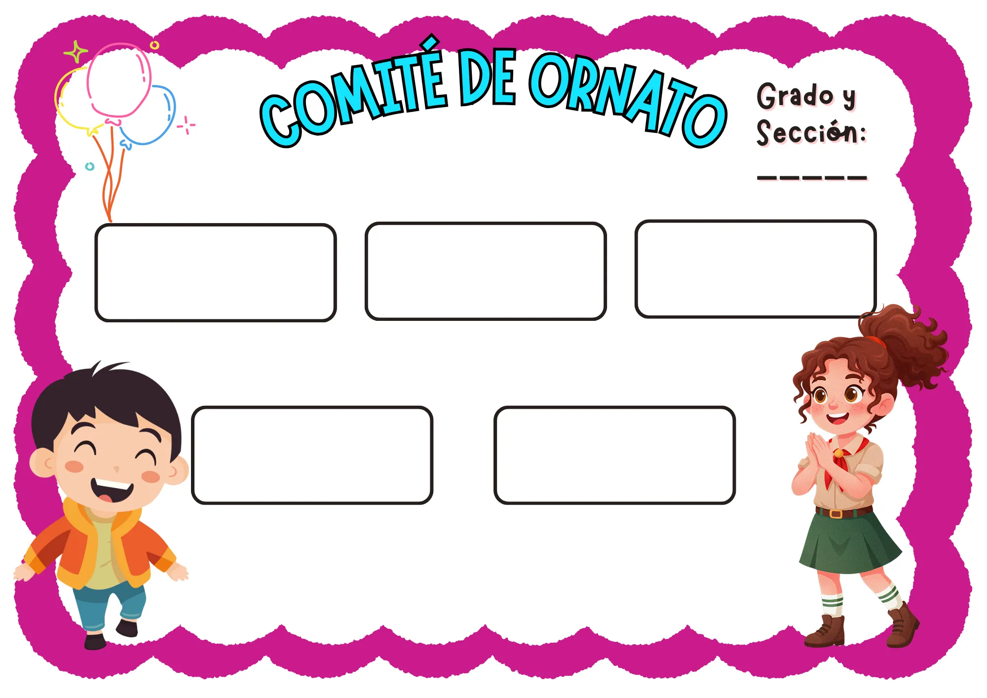 Comité de ornato cartel